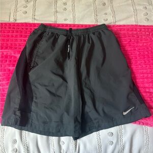 black nike shorts